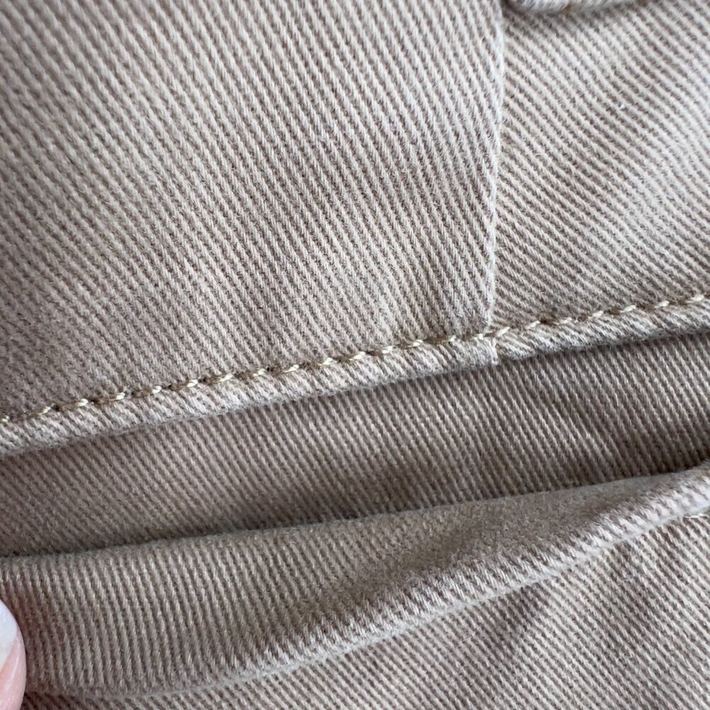 J.Crew High-Rise Girlfriend Chino Pants Khaki Tan Size 4 - Picture 7 of 13